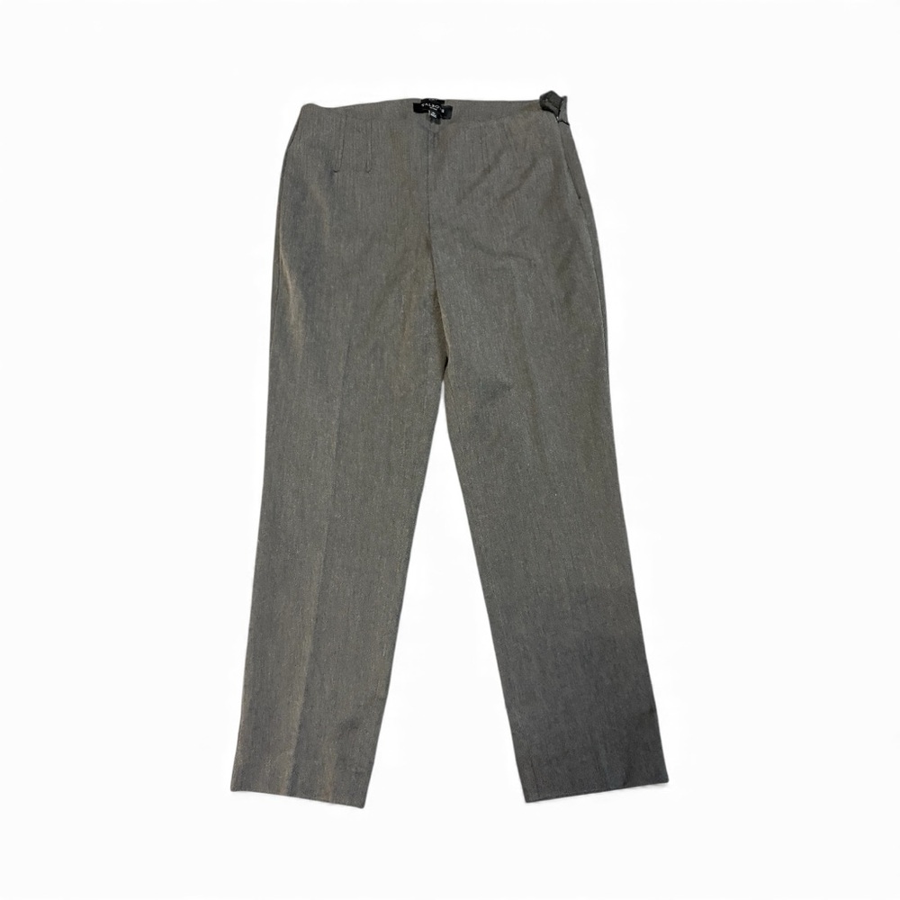Talbots womens  curvy‎ Classic Gray Dress size pants 4P